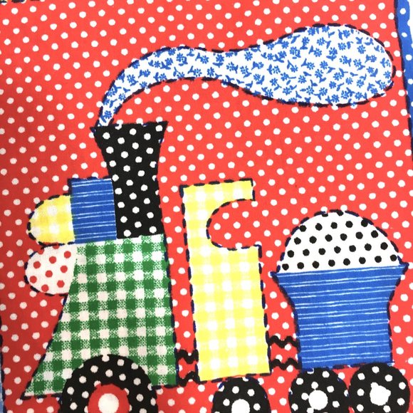 SPRING MILLS Halloween Panel of Colorful Quilting Block Prints VTG 90’s - Picture 9 of 13